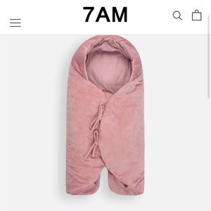 7AM Enfant Baby Velour Lightweight Infant Baby Wrap Blanket